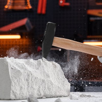 Слесарный молоток SPARTA 500 г,квадратный боек, деревянная рукоятка// 102105