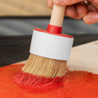 Круглая кисть MTX №18, натуральная щетина, деревянная ручка// 82088