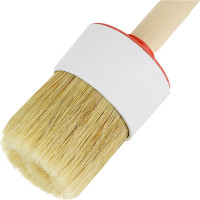 Круглая кисть MTX №18, натуральная щетина, деревянная ручка// 82088