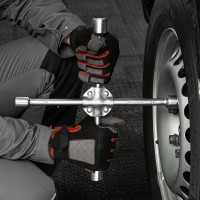 Баллонный ключ-крест MATRIX PROFESSIONAL, 14244, 17х19х21х22 мм