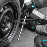 Баллонный ключ-крест с изменяющимся рычагом GROSS 14270