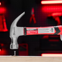 Молоток-гвоздодер MATRIX, 10446, 450 г