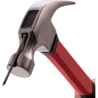 Молоток-гвоздодер MATRIX, 10446, 450 г