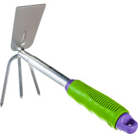 Комбинированная мотыжка PALISAD "трапеция" и 3-зубая,обрез. рук-ка,может исп. в сборе с 63016,63017// 63008