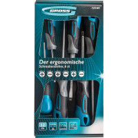 Набор отвёрток 6 шт S2 GROSS 12164