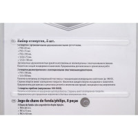 Набор отверток SPARTA, PH,SL - 5шт., д/эл. - 2шт., проб.эл.на 220В - 1шт.// 135435