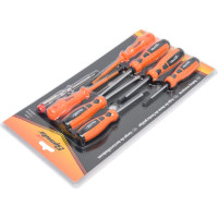 Набор отверток SPARTA, PH,SL - 5шт., д/эл. - 2шт., проб.эл.на 220В - 1шт.// 135435