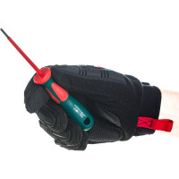 Шлицевая диэлектрическая отвертка Jonnesway, SL, DV13S275 (D19S275), 2,4х75 мм