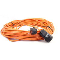 Силовой удлинитель б/катушки, с заземлением LUX УС1-Е-30 4606400605379, 30м, 1 розетка