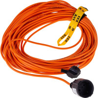 Силовой удлинитель б/катушки, с заземлением LUX УС1-Е-30 4606400605379, 30м, 1 розетка