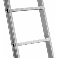 Алюминиевая лестница Алюмет приставная односекционная 1х12 ступеней. Серия Н1 5112 H1 5112