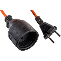 Силовой удлинитель на катушке, 40м, выносная розетка LUX, К1-0-40