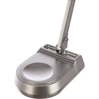 Лампа настольная Camelion KD-017A 3278 серебро