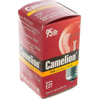 Электрическая лампа накаливания с прозрачной колбой Camelion 95/A/CL/E27, 10279