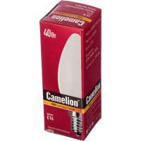 Электрическая лампа накаливания с матовой колбой MIC Camelion 40/B/FR/E14, 9864