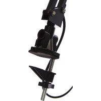 Настольный светильник, черный Camelion, KD-017C, 3281