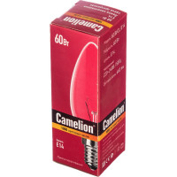 Электрическая лампа накаливания с прозрачной колбой MIC Camelion 60/B/CL/E14, 8970