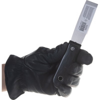 Шпательная стальная лопатка SPARTA 25 мм, полированная, пластмассовая ручка// 852305