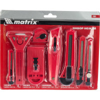Набор ножей с выдвижными лезвиями MATRIX 78991