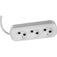 Трехместный сетевой удлинитель LUX У3-0, 7м, 4606400414612