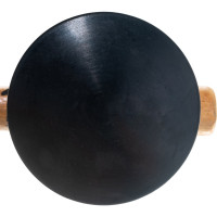 Резиновая киянка, 1130 г, деревянная рукоятка черная резина, SPARTA 11161