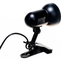 Светильник-прищепка настольный Camelion H-035 7197 черный, метал., 220В, 40Вт 7197