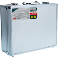 Ящик-чемодан алюминиевый для инструмента (340x280x120 мм) FIT 65610