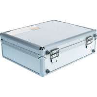 Ящик-чемодан алюминиевый для инструмента (340x280x120 мм) FIT 65610