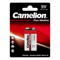 Батарейка Крона Plus Alkaline 9В, 6LF22, 6LR61 Camelion 1655