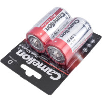 Батарейка 1.5В Camelion, LR20 Plus Alkaline BL-2 1654