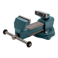 Слесарные тиски Без бренда 100 мм, поворотные 18663