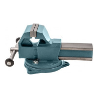 Слесарные тиски Без бренда 100 мм, поворотные 18663