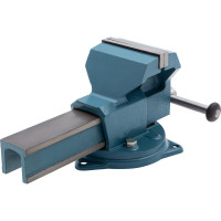 Слесарные тиски Без бренда 125 мм, поворотные 18665