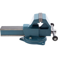 Слесарные тиски Без бренда 125 мм, поворотные 18665