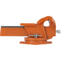 Слесарные тиски SPARTA 200 мм, поворотные, с наковальней 186295