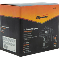 Тиски SPARTA 75 мм, крепление для стола 185115