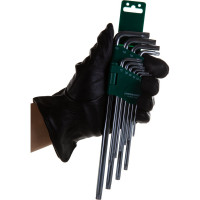 Комплект угловых ключей Jonnesway TORX EXTRA LONG H12S110S