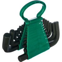 Комплект коротких угловых шестигранников Jonnesway H01MH118S