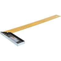 Металлический столярный угольник 400 мм FIT Профи 19440