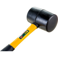 Резиновая киянка FIT IT фиброгласовая ручка , 65 мм, 680г 45494