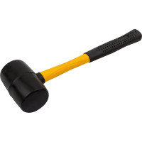 Резиновая киянка FIT IT фиброгласовая ручка , 65 мм, 680г 45494
