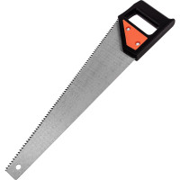 Ножовка SPARTA по дереву,400 мм,5-6 TPI, каленый зуб, линейка, пластиковая рукоятка// 232305