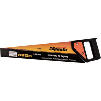 Ножовка SPARTA по дереву,400 мм,5-6 TPI, каленый зуб, линейка, пластиковая рукоятка// 232305