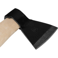 Кованый топор Без бренда в сборе, деревянное топорище, 1340/1700 г, 500 мм, А2 (Ижевск) 21674