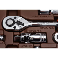 Универсальный набор инструмента Ombra OMT94S12 с 12-гр. головками, 94 предмета 55378 055378