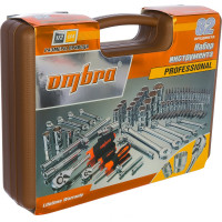 Универсальный набор инструмента Ombra OMT82S12 с 12-гр. головками, 82 предмета 55377 055377