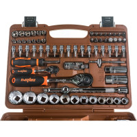 Универсальный набор инструмента Ombra OMT82S12 с 12-гр. головками, 82 предмета 55377 055377