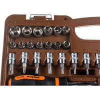 Универсальный набор инструмента Ombra OMT82S12 с 12-гр. головками, 82 предмета 55377 055377