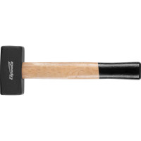 Кувалда SPARTA,1000 г,кованая головка, деревянная двухцветная рукоятка// 10905