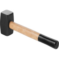 Кувалда SPARTA,1000 г,кованая головка, деревянная двухцветная рукоятка// 10905